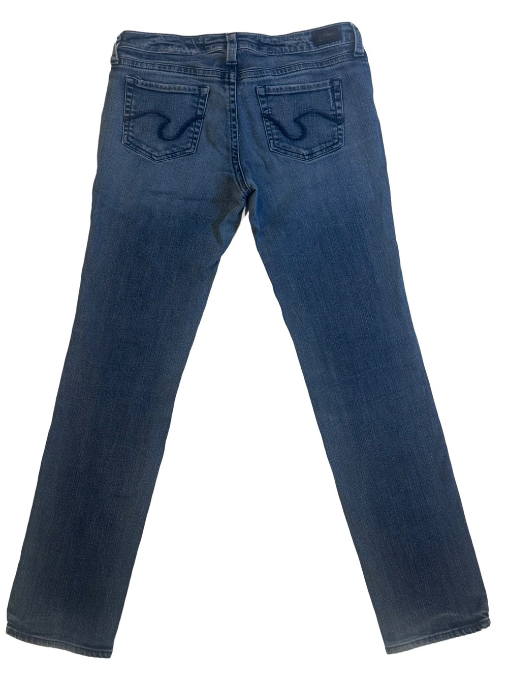 Refuge Y2K Low-Rise Distressed Straight Leg Jeans Medium Wash Size 9